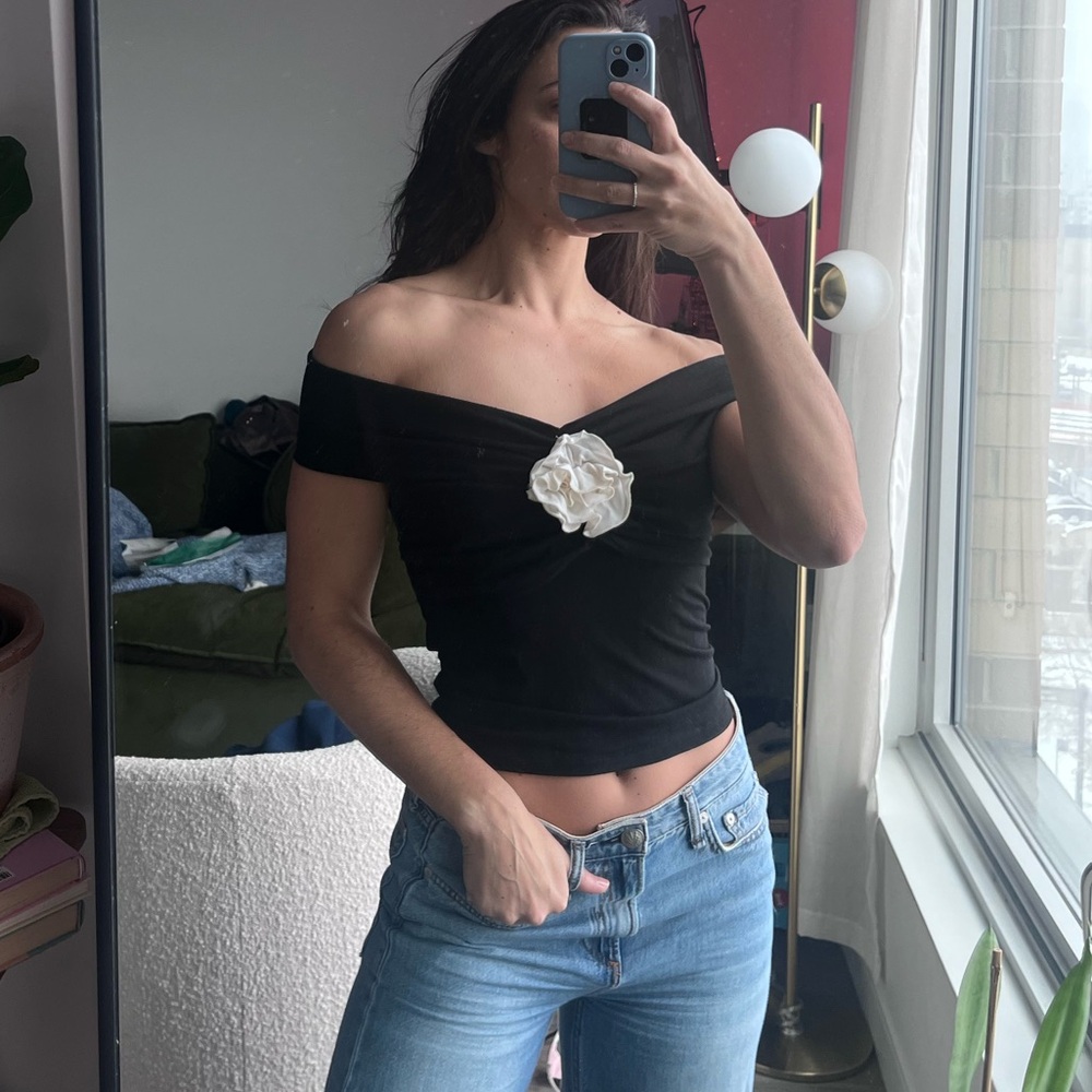 Reformation Emerald Knit Top